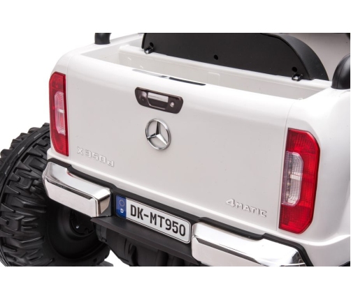Divvietīgs bērnu elektromobilis Bagijs Mercedes DK-MT950 4x4 White