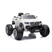 Divvietīgs bērnu elektromobilis Bagijs Mercedes DK-MT950 4x4 White