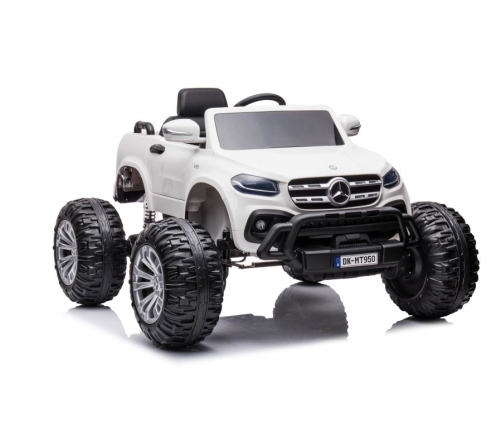 Divvietīgs bērnu elektromobilis Bagijs Mercedes DK-MT950 4x4 White