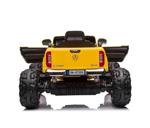 Vienvietīgs elektromobilis DK-MT950 4x4 Gold-Yellow Lacquered