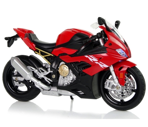 Motorbike Model BMW S1000RR Red Sounds Lights