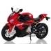 Motorbike Model BMW S1000RR Red Sounds Lights