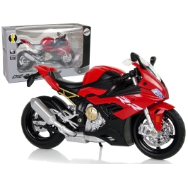Motorbike Model BMW S1000RR Red Sounds Lights