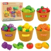 Fruit and Vegetable Sorting Educational Set for Cutting 34 pcs. Fruit and Vegetable Sorting Educational Set for Cutting 34 pcs.