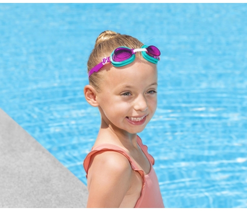 Bestway 21002 Aqua Burst Essential Okulary do pływania Fioletowe