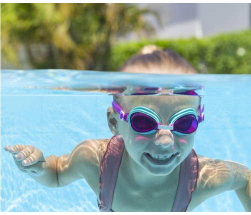 Bestway 21002 Aqua Burst Essential Okulary do pływania Fioletowe