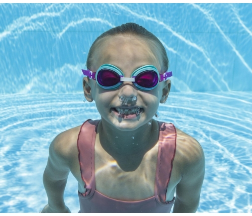 Bestway 21002 Aqua Burst Essential Okulary do pływania Fioletowe