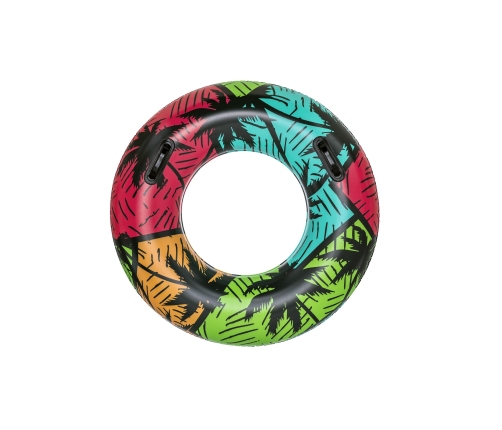 Bestway 36350 Koło do pływania z uchwytami Palmy 91cm