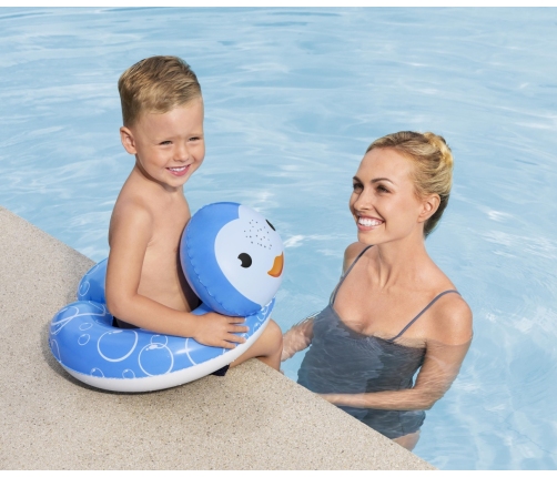 Bestway 36405 Kółko do pływania Pingwin 50cm x 46cm