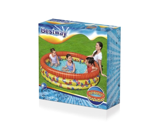 Bestway 51202 Basenik dmuchany Motylki 1.68m x 38cm