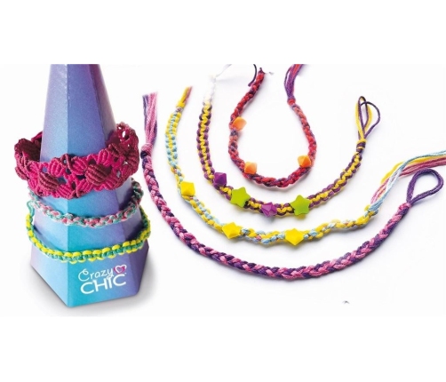 Clementoni Crazy chic. Bransoletki przyjaźni 18769