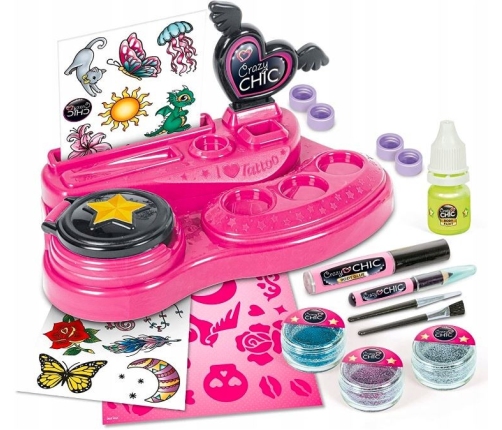 Clementoni Crazy chic. Szalone tatuaże 18771