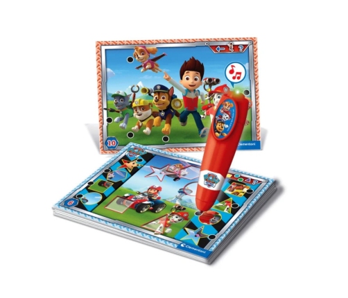 Clementoni Edukacja Wczesnoszkolna 16334 Interaktywny Quiz Psi Patrol