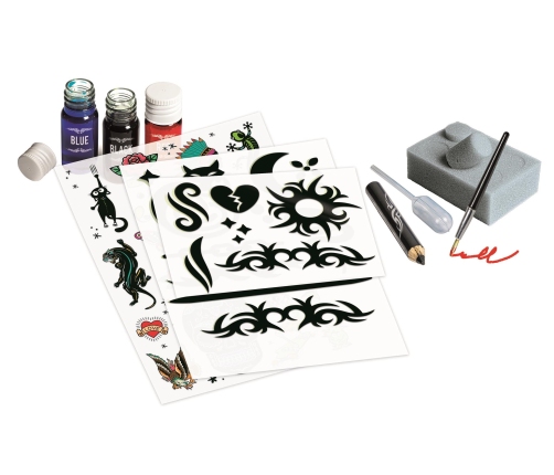 Clementoni Naukowa zabawa. Odjechane tatuaże 50721