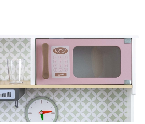 Drewniana kuchnia Bjorn - Pink