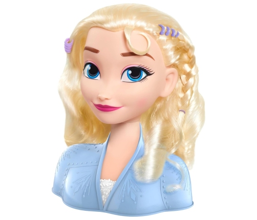 Just Play 32806 Kraina Lodu Głowa do czesania i stylizacji włosów Elsa