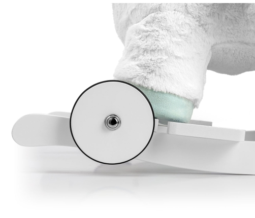 Koń Polly White Jednorożec