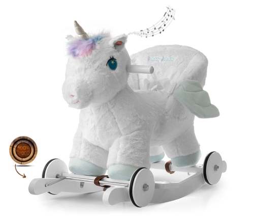 Koń Polly White Jednorożec