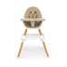 Krzesełko do karmienia 2w1 Malmo Beige