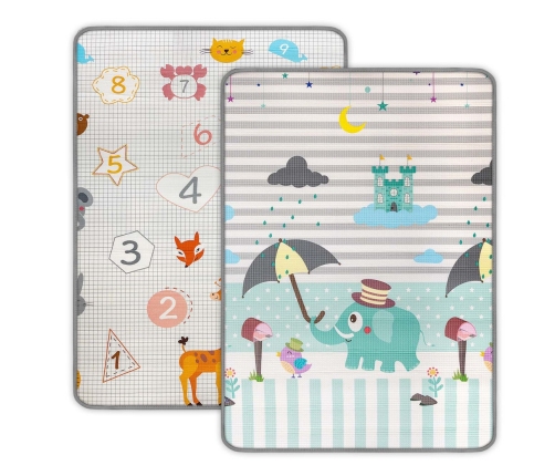 Mata piankowa zwijana Kinder Digits and Elephant