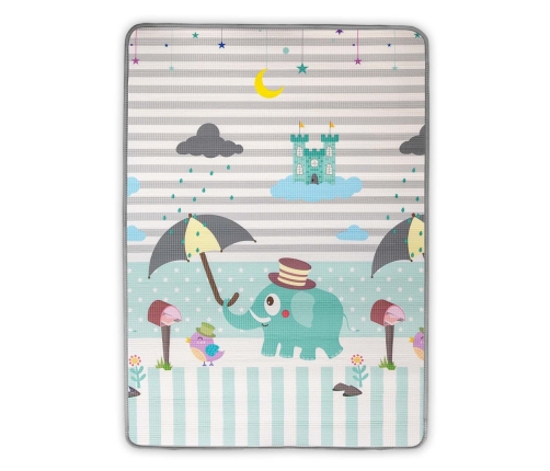 Mata piankowa zwijana Kinder Digits and Elephant