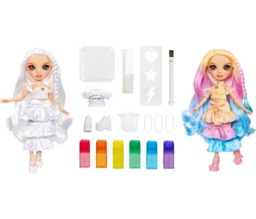 MGA 507598 Rainbow High Watercolor And Create Lalka Do Malowania Z Brązowymi Oczami
