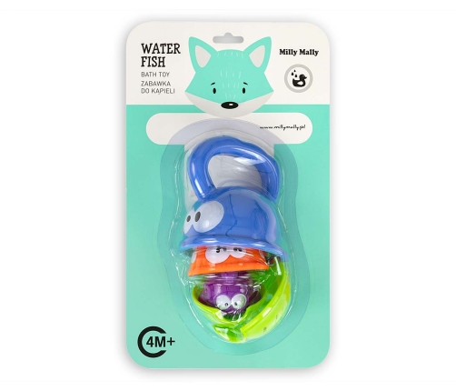 Milly Mally Bath toy - Water fish - 0688