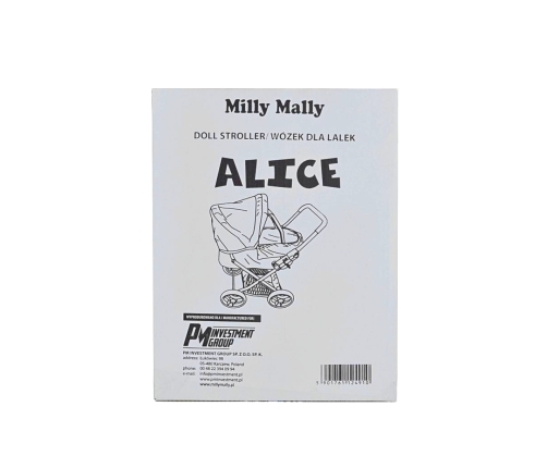Milly Mally Doll Stroller Alice Prestige