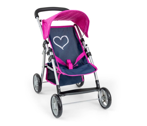 Milly Mally Doll Stroller Natalie Prestige Navy