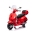 Bērnu elektriskais motocikls Vespa GTS Super Red