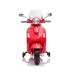 Bērnu elektriskais motocikls Vespa GTS Super Red