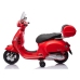 Bērnu elektriskais motocikls Vespa GTS Super Red