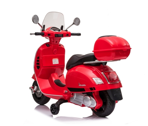 Bērnu elektriskais motocikls Vespa GTS Super Red