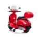 Bērnu elektriskais motocikls Vespa GTS Super Red
