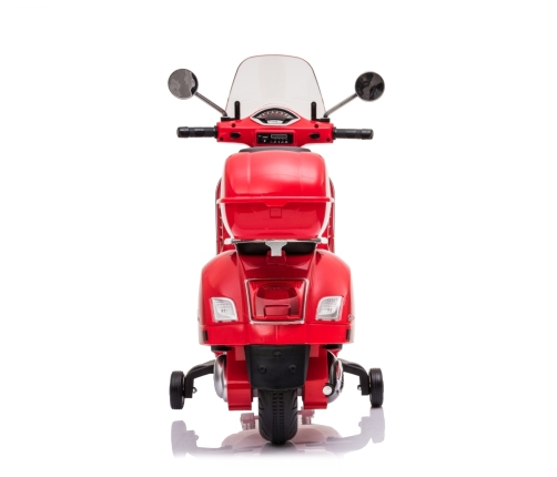 Bērnu elektriskais motocikls Vespa GTS Super Red