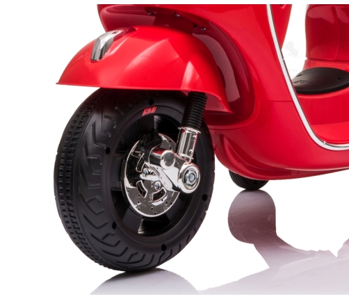 Bērnu elektriskais motocikls Vespa GTS Super Red