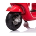 Bērnu elektriskais motocikls Vespa GTS Super Red
