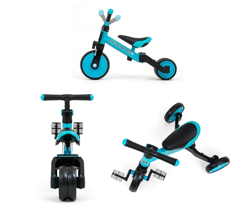 Balansa ritenis Milly Mally OPTIMUS Blue 3in1