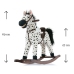 Milly Mally Rocking Horse Mustang Black Dot