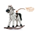 Milly Mally Rocking Horse Mustang Black Dot