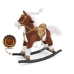 Milly Mally Rocking Horse Mustang Dark Brown