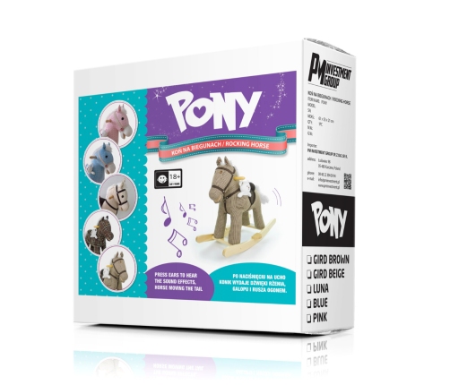 Milly Mally Rocking Horse Pony Pink