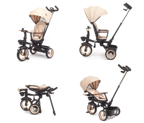 Трёхколёсный велосипед Milly Mally Twinkle Beige