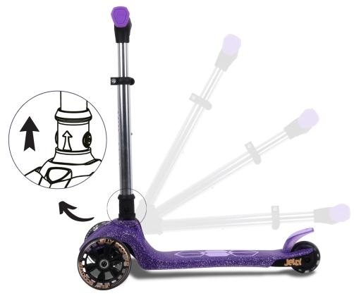 Самокат Milly Mally Jelly Violet