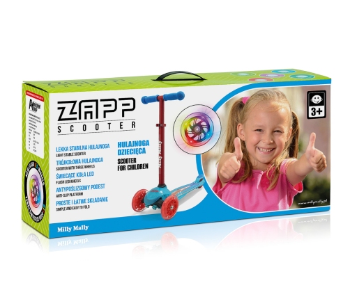 Skrejritenis Milly Mally Zapp Deep Blue