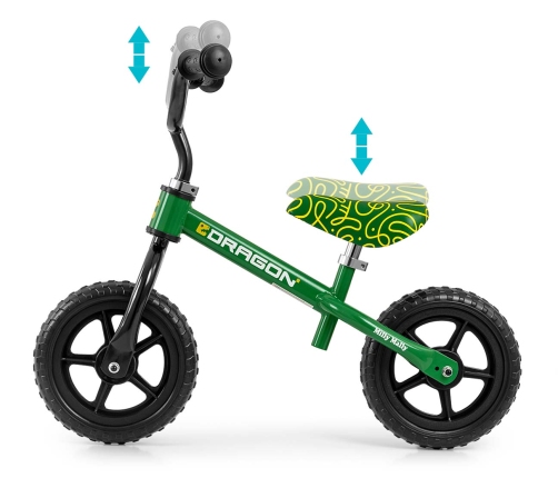 Rowerek biegowy Dragon Green