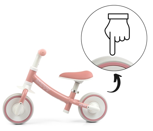 Rowerek Biegowy Skippy Pink