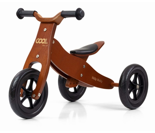 Беговел Milly Mally Cool Dark Natural 2в1