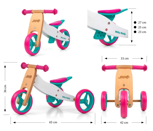 Беговел Milly Mally Jake Classic Candy