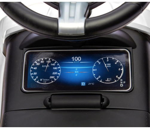 Детская машина-каталка Milly Mally MERCEDES C-Class S White